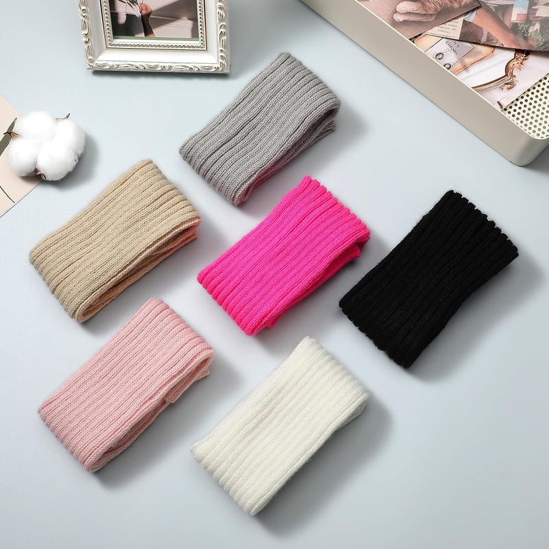 Ymomode Store Arm Warmers - Women's Long Fingerless Cashmere Blended Knitted Y2K Arm Warmers - Image 2